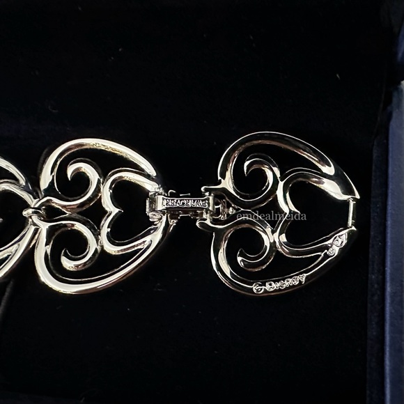 Swarovski 2006 Disney Cinderella Rhodium Plated Bracelet RARE 1514997 - Picture 9 of 10